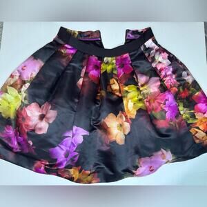 Ted Baker London Floral Full Skirt with Petticoat ~ Size 6